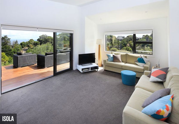 $575 for a Two-Night Waiheke Island Holiday Home Stay for up to Six People or $695 for a Three-Night Stay – Choose From Three Properties