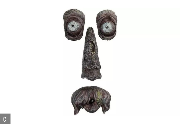 Old Man Tree Face Garden Art - Four Options Available