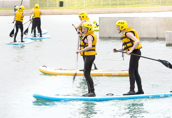 Stand-Up Paddleboarding & Go-Sauna Experience at Vector Wero Whitewater Park