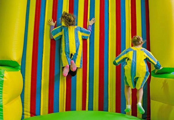 One General Admission to Inflatable World for Ages Five & Up - Six Locations Available - Valid from 13th January 2020