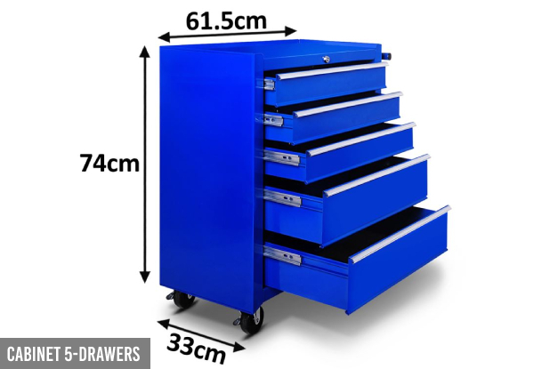 Tool Cabinet Range - Six Options Available