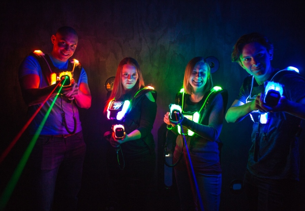 One Session of Laser Tag for One at GameOn Takanini - Valid Weekdays Only