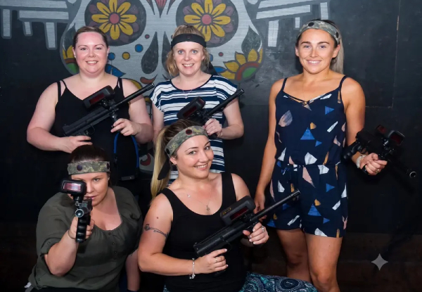 Weekend Tactical Laser Tag at Thrillzone Takapuna from $35