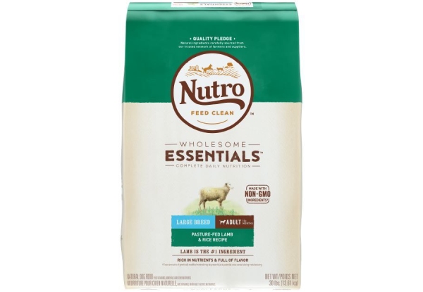 Donate to Pet Refuge - 13.61kg Bag of Nutro Wholesome Essentials Adult Dog Food - Pasture Fed Lamb & Rice