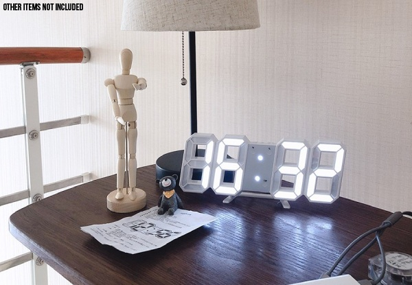 3D Digital Alarm Clock