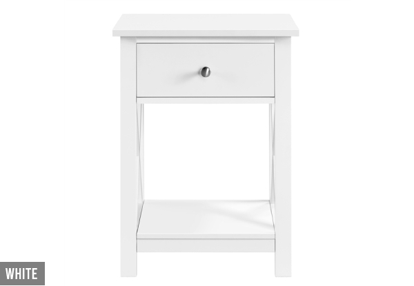 Pair of Bedside Tables - Two Colours Available