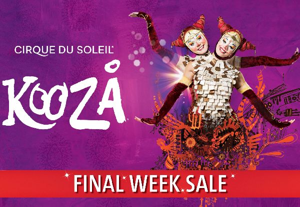 KOOZA Says Goodbye to Auckland - Experience Cirque du Soleil's Kooza with all Remaining Adult & Children Tickets from $64.50, at Alexandra Park, Auckland (Service & Booking Fees Apply)