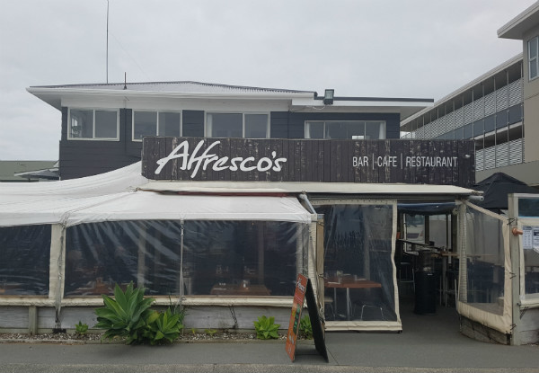 Any Two Lunch Mains on the Waterfront in Paihia for Two People - Option for Four People