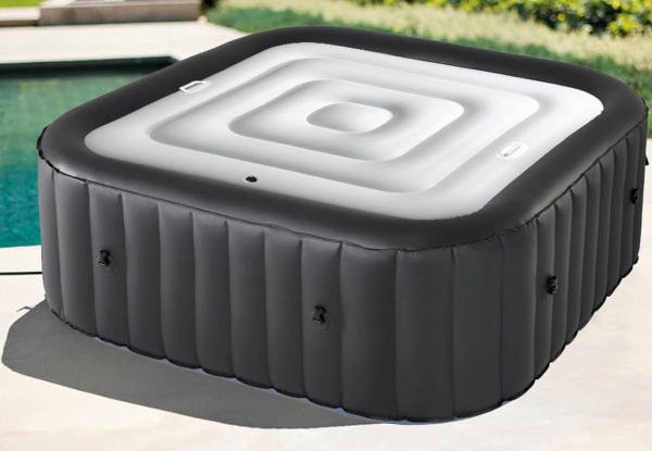 Inflatable Square Hot Tub Cover with Handle - Available in Two Sizes