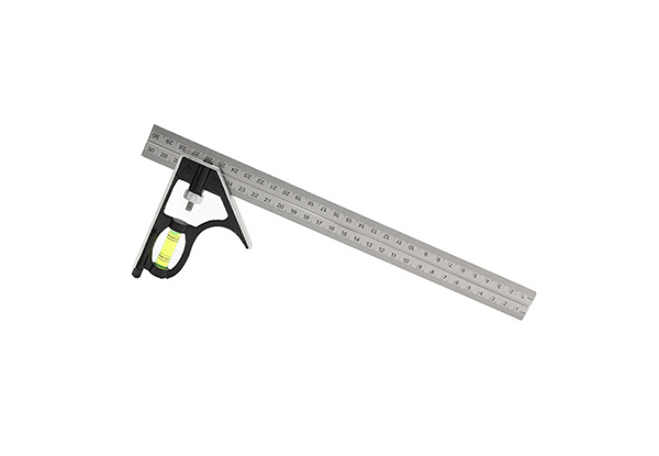 30cm Adjustable Square Ruler with Level Woodworking Tool with Free Delivery