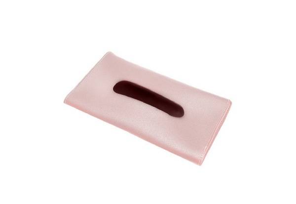PU Leather Car Visor Tissue Holder - Three Colours Available & Option for Two-Pack