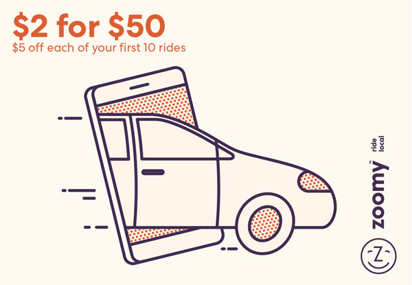 Get $5 Off Each of Your First 10 Rides