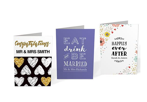 Personalised Greeting Cards - Two Sizes Available