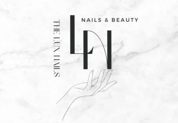 Gel Manicure at The Lux Nail Spa and Beauty - Option for SNS on Natural Nails or SNS with Extension Nails, Deluxe Spa Pedicure with Gel, Volume Eyelash Extensions & Basic Herbal Hair Spa