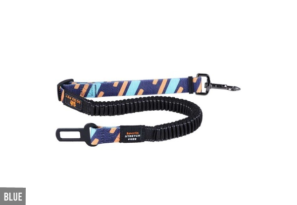 Heavy-Duty Adjustable Pet Car Seat Belt - Three Colours Available