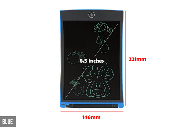 8.5-Inch LCD Graphics Drawing & Writing Tablet Board with Stylus