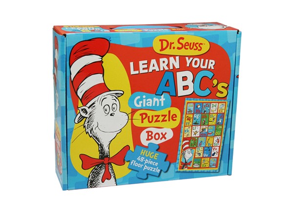 Dr. Seuss Learn Your ABCs Puzzle Box