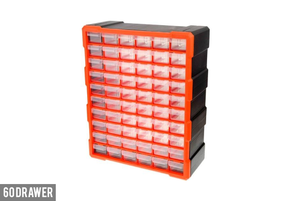 Plastic Parts Organiser Storage Box