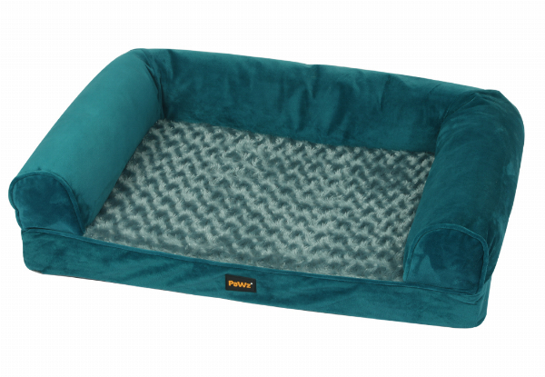 Pawz Pet Warm Bed Sofa  - Available in Two Colours, Four Sizes & Option for Extra Cover