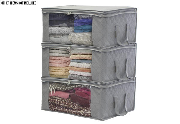 Two-Pack of Zippered Storage Bag