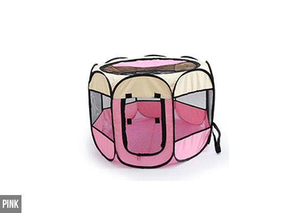 Pet Play Pen - Six Colours Available with Free Delivery