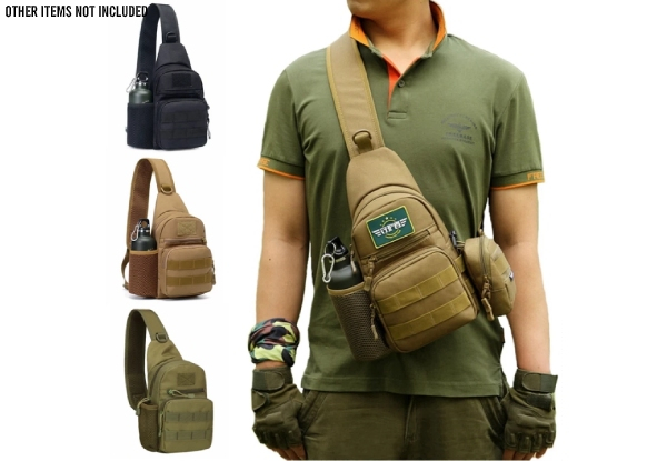 Tactical Army Shoulder Bag - Three Colours Available