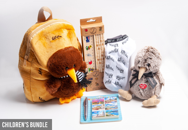 Kiwiana Gift Bundle - Options for Children's, Women's or Men's Bundle