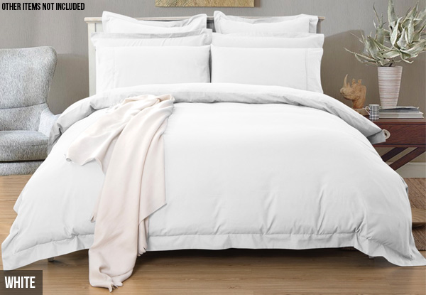 1000TC Ultra Soft Duvet Cover Set - Five Sizes & Extra Pillowcase Options Available