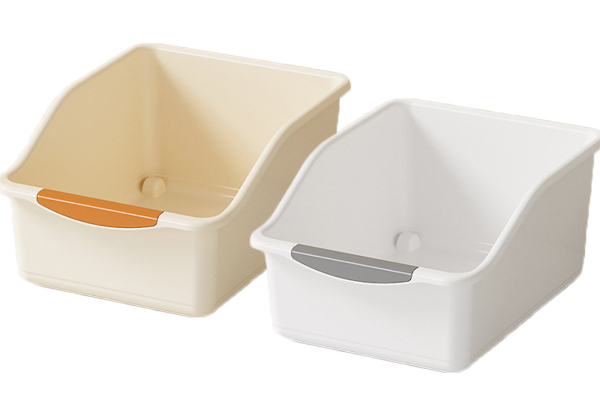Two-Pack Pull Out Cabinet Organiser Bin with Roll Wheels - Available in Two Sizes