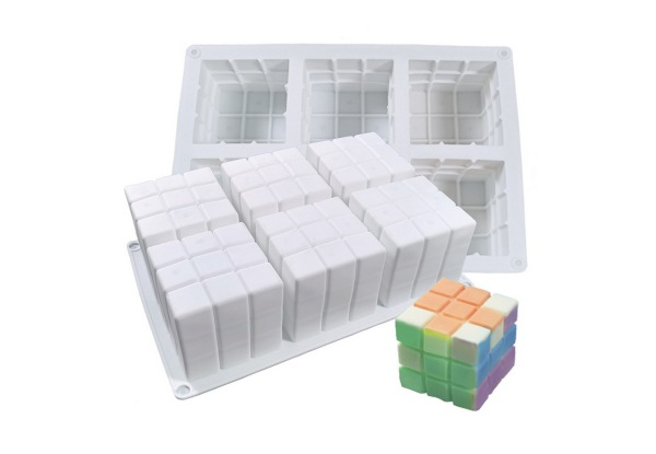 Cube Silicone Baking Mould - Option for Two-Pack
