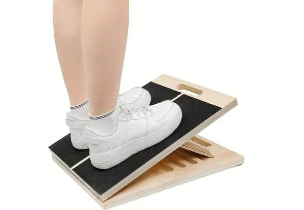 Adjustable Wooden Slant Board for Calf Stretching