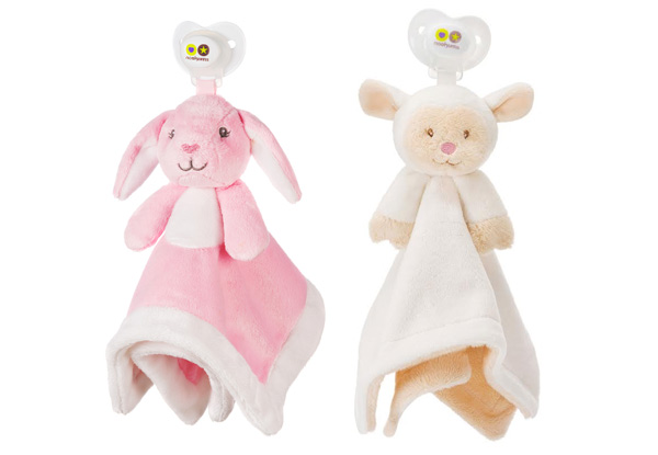 Nookums Paci-Plushies Blankie - Available in Two Styles