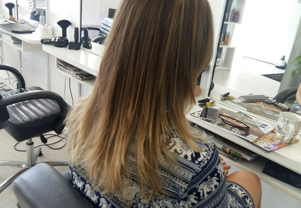 Style Cut, Shampoo, Condition, Head Massage, Blow Dry with Return Voucher - Option to incl. Oil Treatment, Blow Wave/GHD Finish, or Half Head of Foils