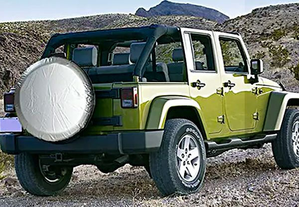Two-Piece Tire Covers - Option for Four-Piece