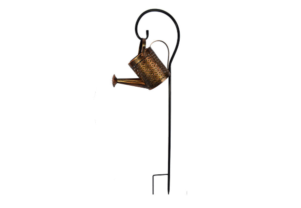 Metal Solar Watering Can Lights