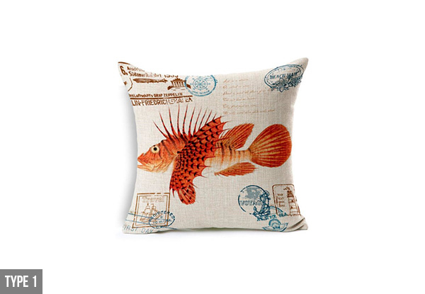 Marine Cushion Cover - Five Styles Available