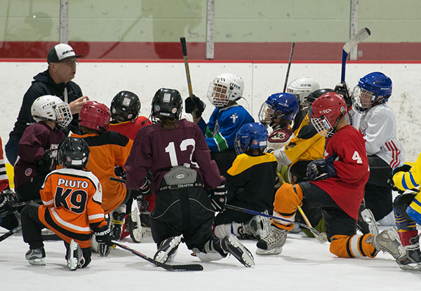 Two Learn to Play Ice Hockey Lessons for One Child incl. Gear Hire