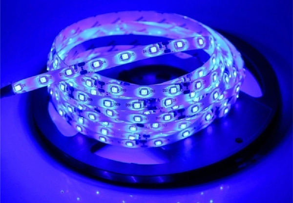RBG LED Strip Light with Three Key Controller Modes - Two Lengths Available