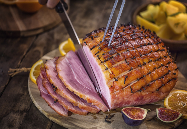 NZ Whole Ham on the Bone (9-10kg) incl. Ham Bag - Friendly Farmed & Ethically Raised