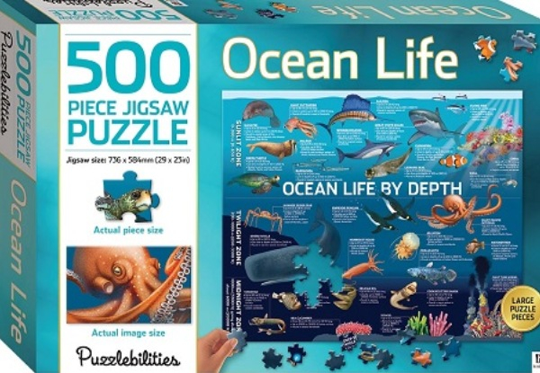 Puzzlebilities 500-Piece Puzzle - Four Options Available
