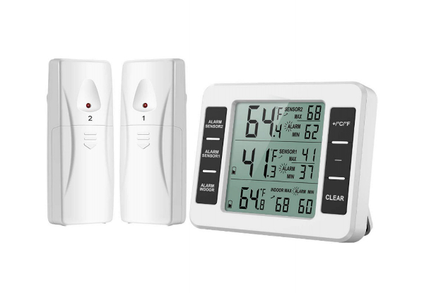 Wireless Digital Freezer Thermometer