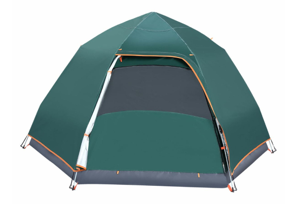 Four-Man Instant Pop-Up Beach Tent - Two Colours Available