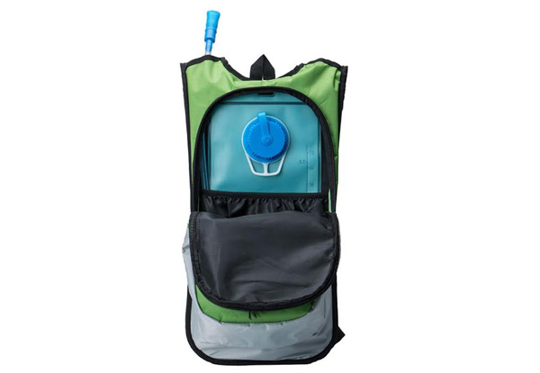Double Layered Hydration Backpack with Two-Litre Reservoir - Four Colours Available