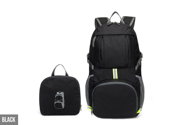 Water-Resistant Travel Backpack - Four Colours Available with Free Delivery