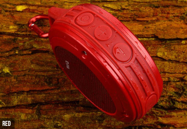 Outdoor Bluetooth 4.0 Portable Speaker - Three Colours Available with Free Delivery