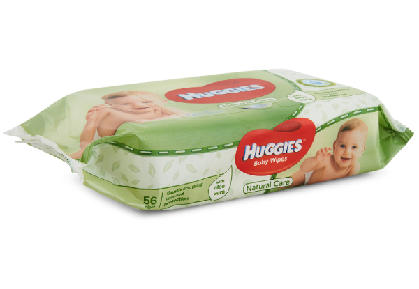 10-Pack of Huggies Wipes - Options for Huggies Natural Care or Huggies Pure