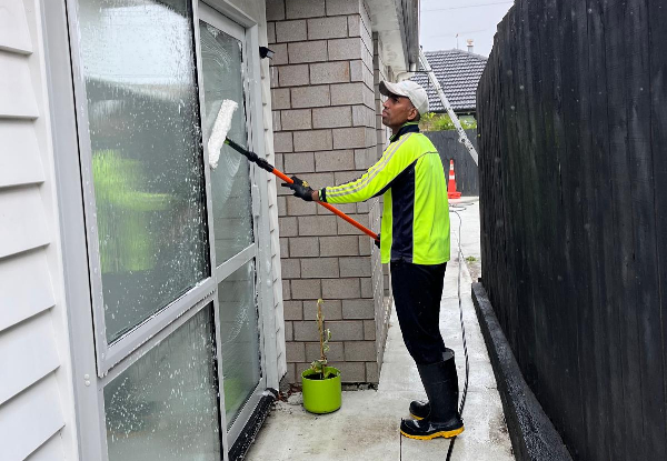 Single-Storey House Maintenance - Options for Internal & External Window Clean, Gutter Clean, or Full House Wash Maintenance Package for up to Five-Bedroom Homes