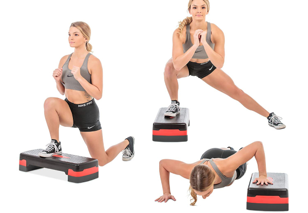 Adjustable Aerobic Step Platform for Cardio & Strength Training