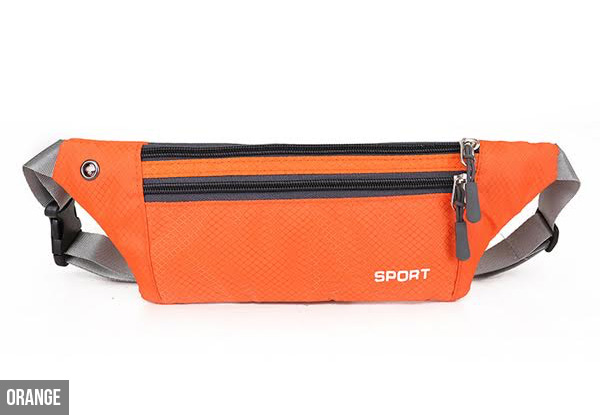Sports Waist Bag - Eight Colours Avaliable