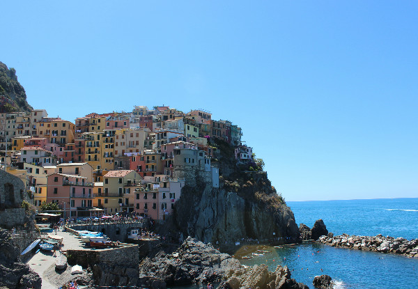 Per-Person, Twin-Share Seven-Night Cinque Terre & Ligurian Experience incl. Accommodation, Wine Tasting & Self Guided Walking Instructions